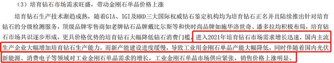 EMC易倍体育 易倍EMC人造金刚石的机会不止培育钻石！(图3)